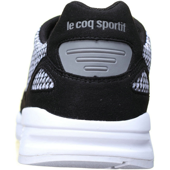 Le Coq Sportif Lcs R900 Geo Jacquard 1611419 Anthra Noir - Chaussures Baskets Basses Homme